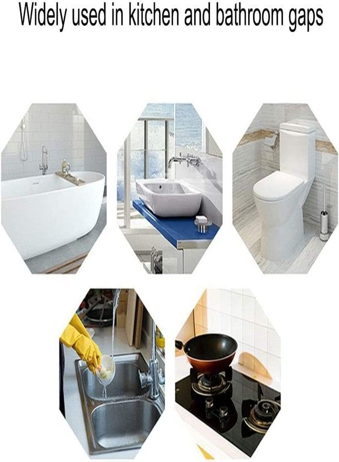 Atharved Transparent Acrylic Waterproof Self-Adhesive Tape for Kitchen Sink Corner Line, Bathroom, Toilet, Wall Corner & Gap Protection Washable Adhesive Caulk Tape,(3" Width x 3 Meter Length) - Image 4